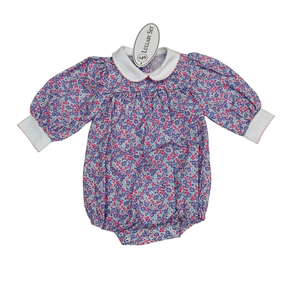 NWT Lullaby Set 6M Memory Making Bubble in Sweet Pea Floral